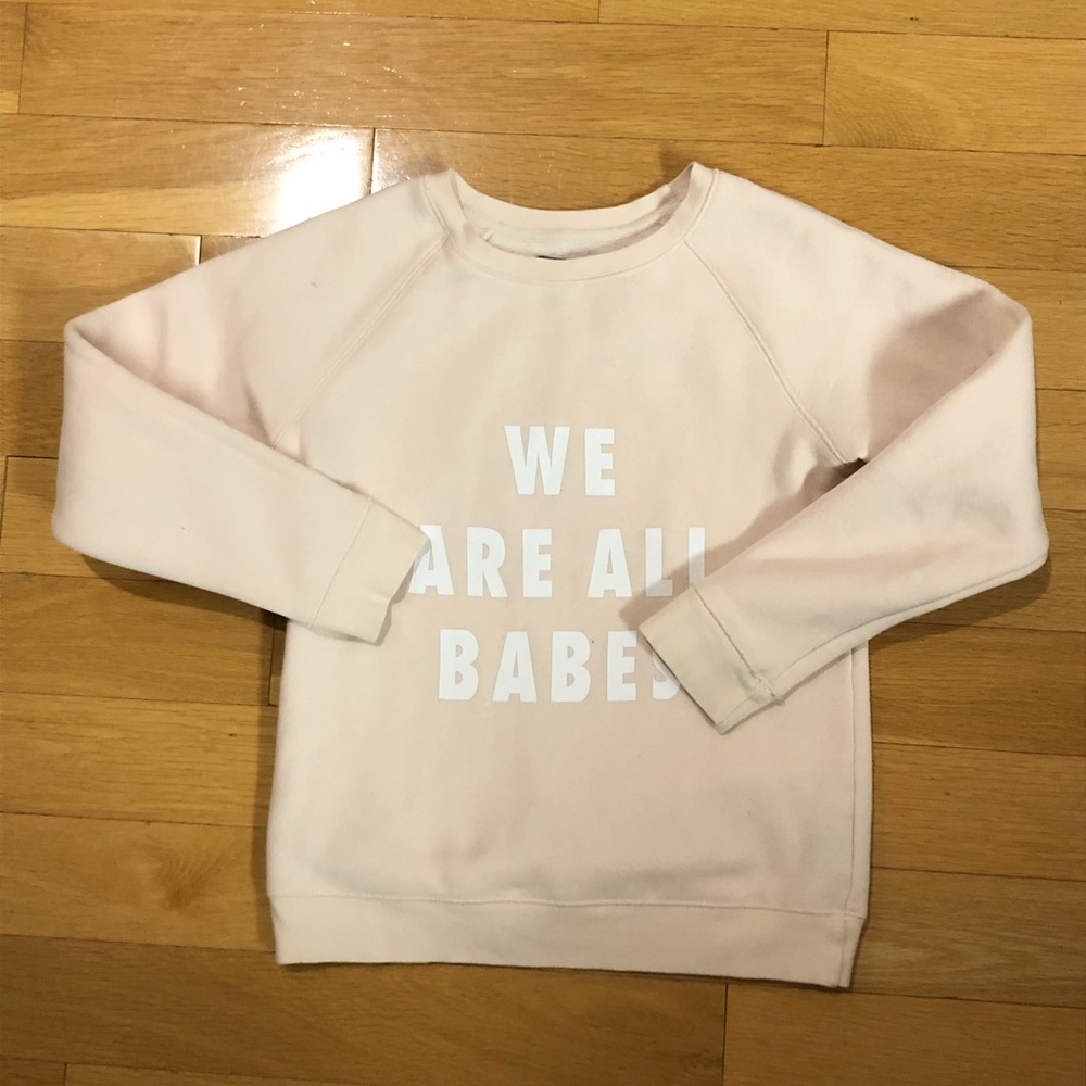 Brunette the label (little babes) crewneck